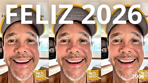 NETINHO DESEJA FELIZ 2026 PARA TODOS